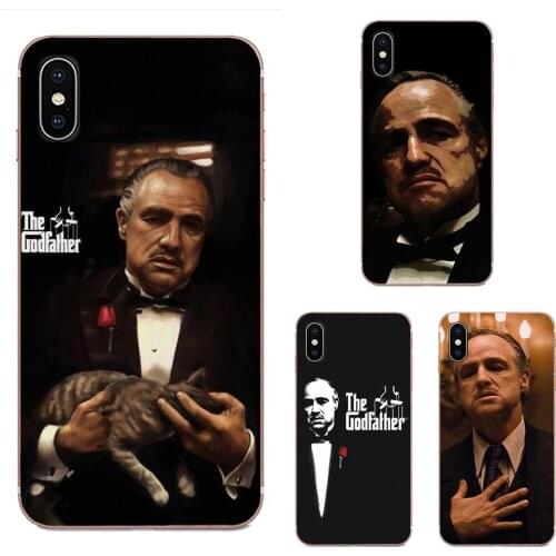 For LG G7 ThinQ G5 G6 K50 Q60 K40 K8 Q7 2018 2017 V40 V30 V20 V10 Photo Soft Phone Case The Godfather Marlon Brando Colourful