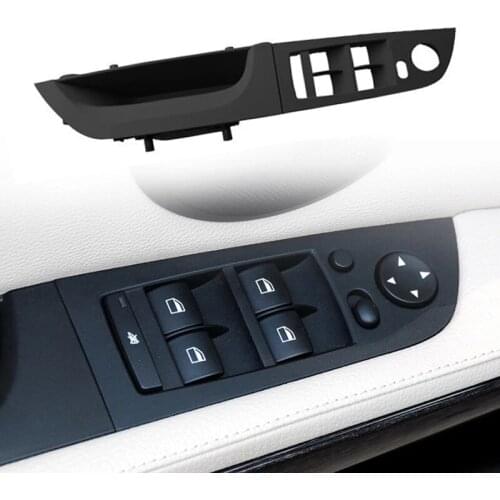 YOOTOBO Interior Inner Door Handle Panel Kit For BMW E90 E91 3 Series 2004-2012 Sedan Pull Trim Cover Car Accessories
