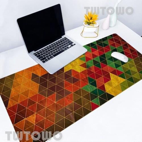 Geometric Mouse Mat Mouse Pad Large Mouse Mat Desk Mat Keyboard Pad MousePad Gamer Non-slip Hot Sell New Home Office