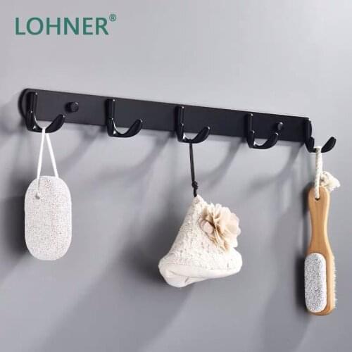 Lohner Towel Hook Combination Folding Coat Hook Towel Crochet Crochet Crochet Adhesive Pour Suspend Salle The Bain Wall For Wal