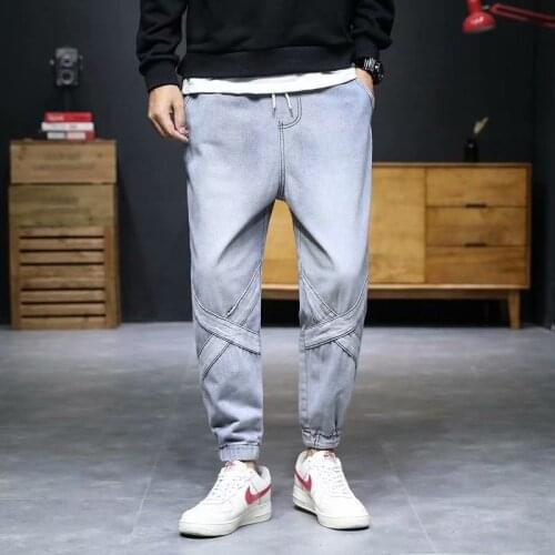 Men Women Korean Fashion Denim Pant 2021 Mens Hip Hop Straight Solid Jeans Male Oversize Loose Autumn Jeans Clothes