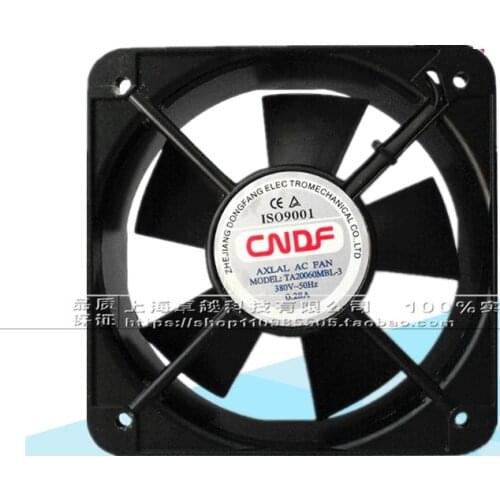 New original TA20060HBL-2 / -3 220V / 380V AC fan 200 axial fan cooling cabinet fan copper
