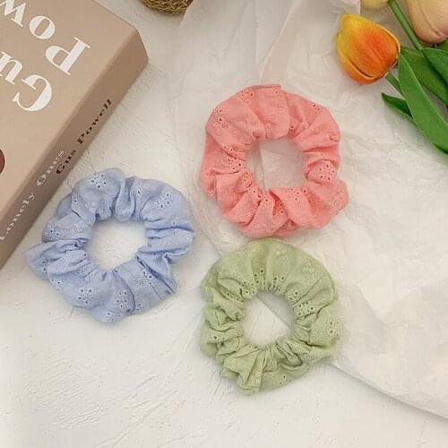 Scrunchies Hair Accessories Scrunchie Elastic Hair Bands Candy Color Hair Wear Headband Hair Styling Tools Hair Wear New
