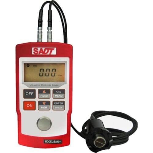 SA40+ Ultrasonic Thickness Gauge for thickness of metal and plastic covered with coating