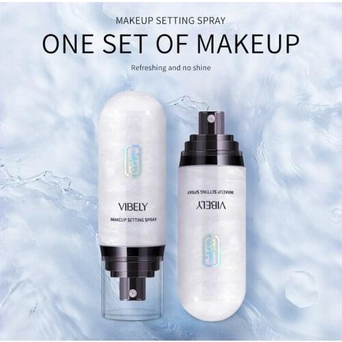 90ml Makeup Setting Spray Quicksand Long Lasting Matte Finishing Foundation Fixer Oil-control Setting Spray Moisture Cosmetic