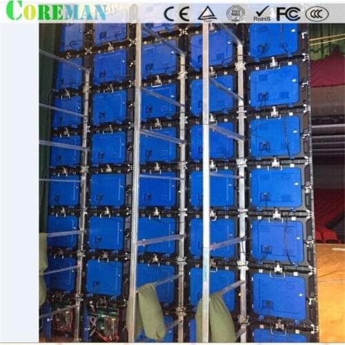P4 500*500 led cabinet 4mm 3mm pixel pitch transparant led p4.81 indoor rental led display