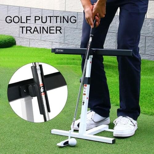 Golf Putting Training Aid Height Adjustable Golf Posture Corrector Teaching Equipment For Improving Putting Golf Training