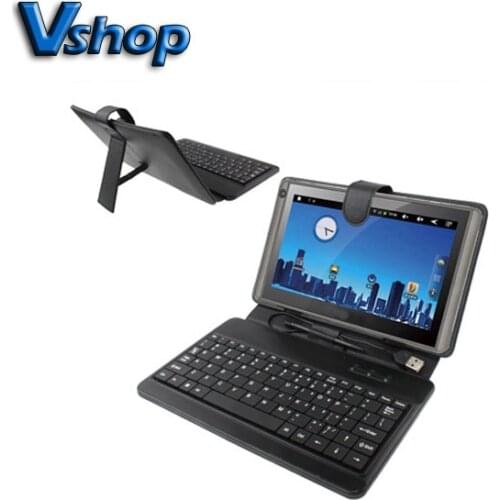 10 inch Universal Tablet PC Leather Case with USB Plastic Keyboard Tablet PC Keyboard For Huawei/Xiaomi ect 10 inch Tablet PC