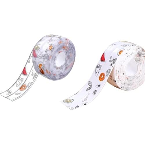 Kitchen Waterproof Bathroom Sink Sealing Strip Tape Self-adhesive Wall Stickers Home Bathroom Supplies