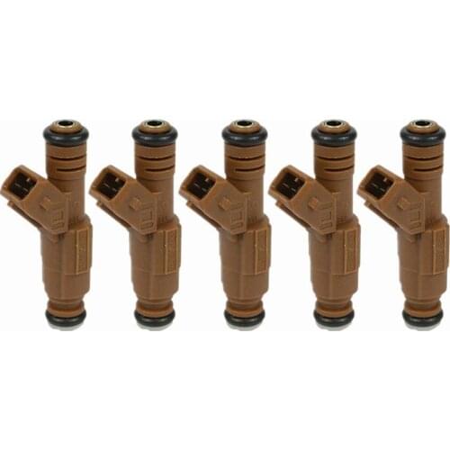 5 PCS Fuel Injector Nozzle 0280155831 9186340 for VOLVO S80 1999-2005 2.9L L6 Turbocharged