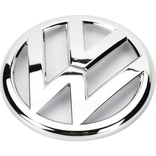 Chrome Rear Trunk Lid Emblem Logo Badge 110mm for VW Volkswagen Golf GTI MK6 CC Eos 5K0 853 630