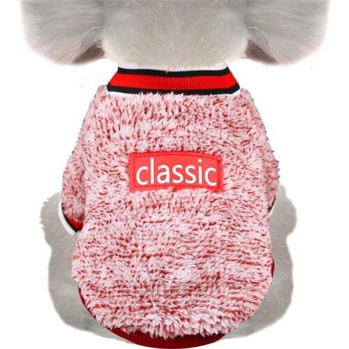 Chihuahua Dog Clothes Free Shipping Cute Clothing for Cats Plush Puppy Clothes Small Dog Sweatshirt Winter Sphinx Cat Sweater