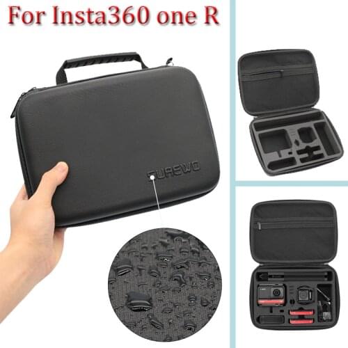 For Insta360 ONE R Twin Edition Portable Storage Bag Insta 360 ONE R 360 mod/ 4k Wide Angle Camera Carrying Case Accessories