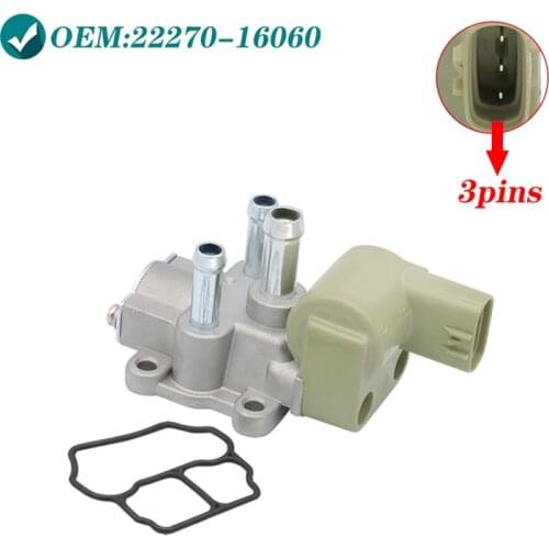 For Toyota Celica GT GTS MR2 Base Camry Sedan DX LE XLE DLX 2.2L Idle Air Control Valve 22270-15010 22270-16060 22270-16010