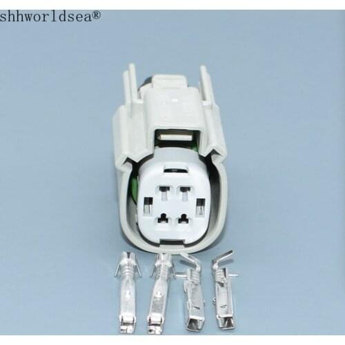 Shhworldsea 4pin 0.6mm female for Buick/Chevrolet connector harness plug connector