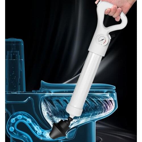 Toilet Plungers High Pressure Pump Cleane Powerful Air Blaster Plunge Dredge Air Floor Drain Blaster Air Power Drain Blaster Gun