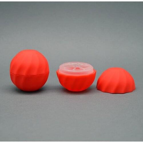 10pcs/lot Lovely Spherical Lipstick Empty Tube Round Ball-shaped Lipstick Tubes Package Material Makeup Tools