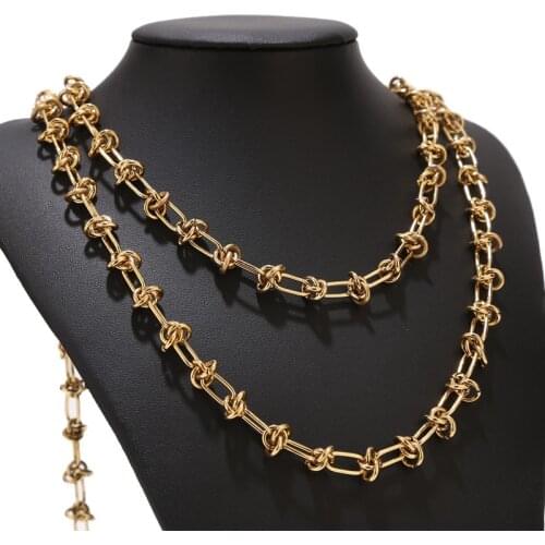 5.5Width handmade Stainless Steel Rolo Cable Chains Findings Fit for Jewelry Making &DIY