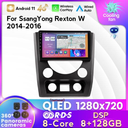 MEKEDE for SsangYong Rexton Y290 III 3 2012 - 2017 Car Radio Multimedia Video Player Navigation GPS Android No 2din 2 din dvd