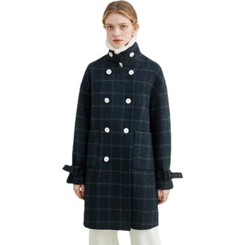 Aurance Womens Blue Coats