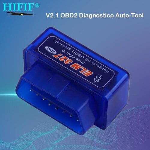 ELM327 Mini ELM 327 V2.1 OBD2 Bluetooth Interface Auto Scanner obd ii Diagnostic Tool works on Android Windows Symbian