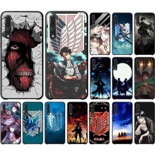Attack on Titan Phone Case For Huawei P20 P30 P40 lite Pro P Smart 2019