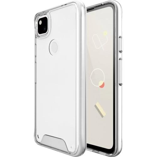Space Phone Case for Google Pixel 4a 5G Soft Tpu + Hard PC Clear Cover Hybrid Shockproof Shell For Google Pixel 4A Fundas Capa