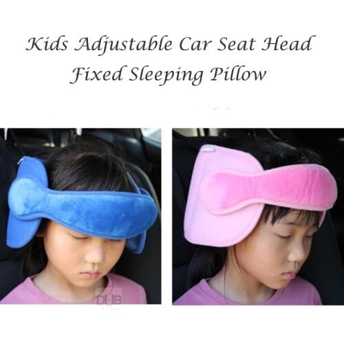 Baby Kids Car Headrest Neck Pillow Support Head Fixed Sleeping Pillows Neck Protection Safety Playpen Headrest Baby Positioner