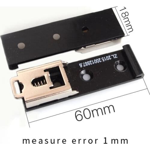 35mm DIN Rail fixed clamp fasten clip