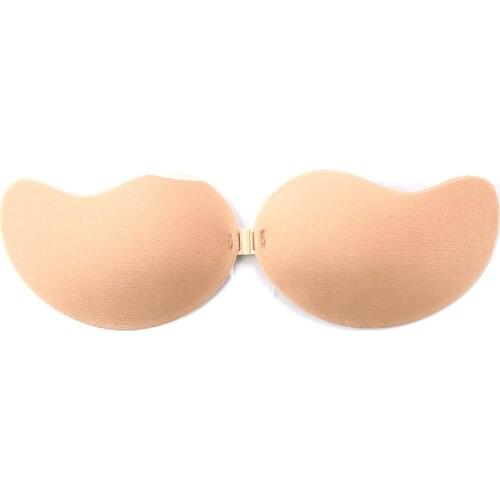 HOT SALE Silicone Self Adhesive Magic Push Up Strapless Invisible Bras BacklessBreast Petals