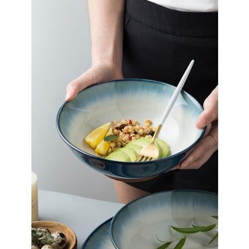 Western Steak Ceramic Tableware Afternoon Tea Outdoor Party Snack Pasta Plate Family Restaurant Tableware Set Dinner Plate Set