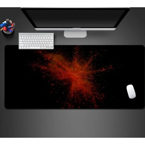 Cool Red Professional Mousepad Large Mouse Pad PC Gaming Computer Latest Game Mouse Pad Professional Rubber No-skid Game Mats