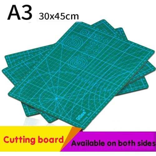Pvc Cutting Pad A3 A4 Rectangular Grid Line Diy Model Tool Board Pad Tool Fabric Leather Paper Model Self-healing Cutting Board