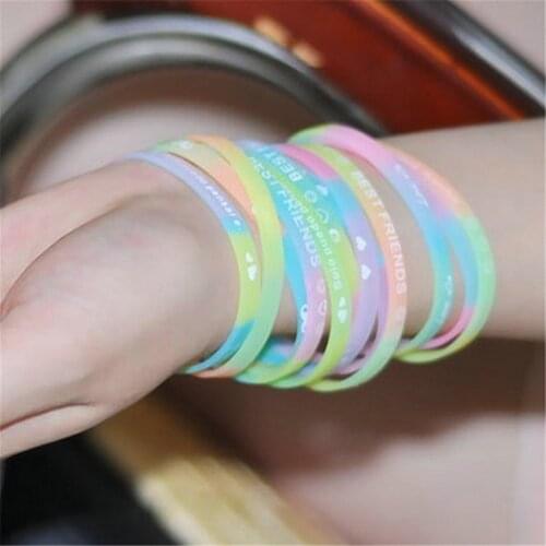 LANTINSTUNE Silicone Bracelets