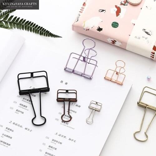 Metal Binder Clips For Journal Back To School Presented By Kevin&sasa Crafts