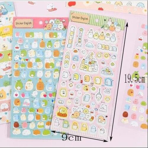 Cute Stickers Novelty Stationery Sticker Student Kawaii Stickers Korean Stationery Planner Sticker Stationery School Supplies