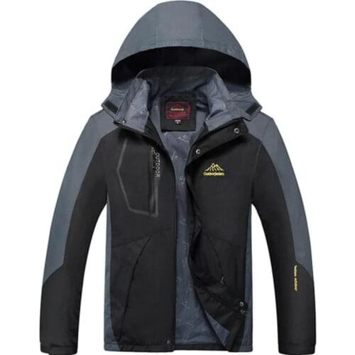 2019 Spring Autumn large size M~9XL Men Women Outdoor Jacket with hood Breathable waterproof Couple Thin Camping Hiking Jackets