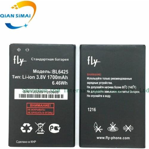 New 100% high quality BL6425 Battery for fly FS454 Nimbus 8 mobile phone in stock + Tracking Number