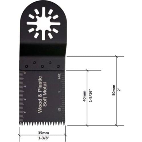 10Pack Oscillating Multi Tool Saw Blades For Fein RIDGID Ryobi Milwaukee 58CrV