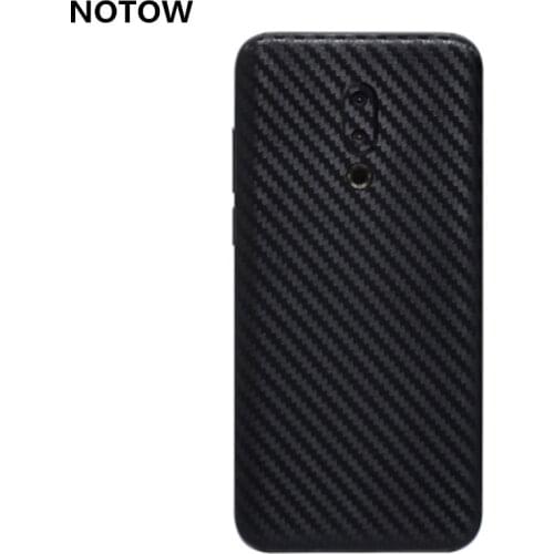 NOTOW fashion Carbon fiber sticker skins protective film wrap skin mobile back case for meizu16th/16th Plus/16X/16s/16XS
