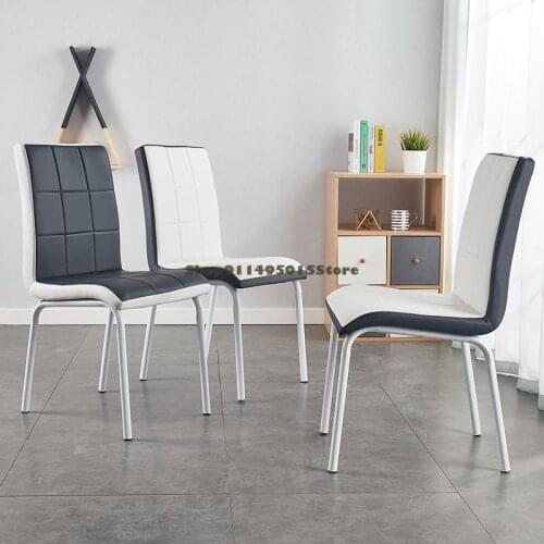 Light Luxury Dining Chair Home Nordic Dining Table And Chair Backrest Leisure Coffee Chair Hotel Stool Simple Dining Chair