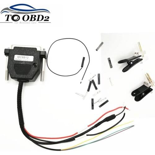 High quality Data Reading Adapter For BMW CAS4-5M48H-1N35H MC9S12 Reflash Cable + Clip reads CAS4 data without welding