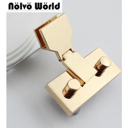 5sets 60*50mm High quality lock handmade woman bag making gunmetal pressed lock briefcase lock for genuine leather trunk lock