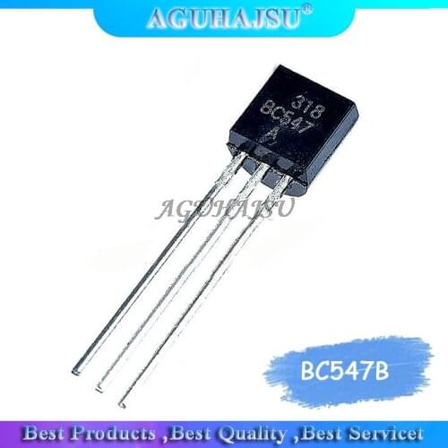 100PCS BC547B BC547 TO-92 TO92 547B triode transistor New original