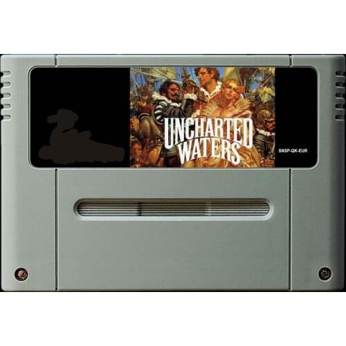 16Bit Games ** Uncharted Waters 1 ( PAL EUR Version!! English Language!! )