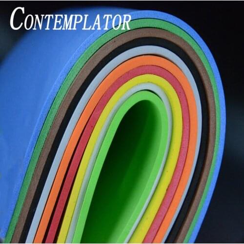 CONTEMPLATOR 10colors 3mm thickness fly tying Foam 3pcs EVA square paper fly fishing materials for floating terrestrials&lures