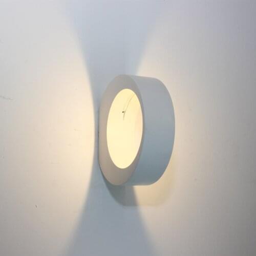 AC 220V Bedside wall sconces Modern Indoor LED Wall Lamps Creative Aluminum Wall Lights Bedroom Bedside Lamp Decoration Light