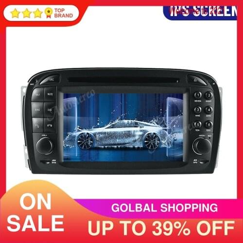 For Mercedes Benz SL R230 SL500 2001-2007 Android10.0 Car CD DVD player Auto radio Car GPS Navigation Headunit multimedia Satnav