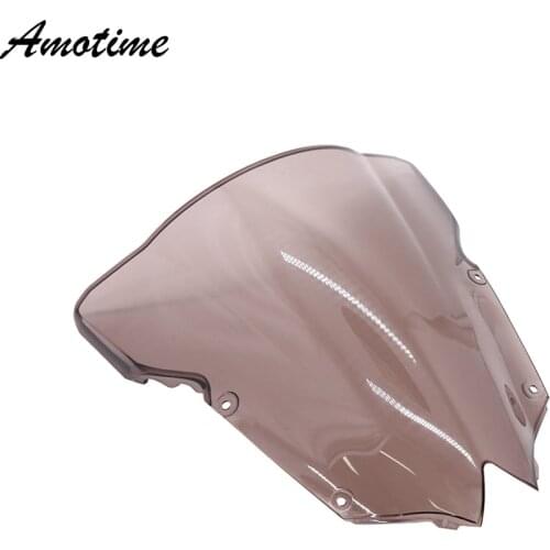 For Yamaha YZF600 R6 2008 2009 2010 2012 2013 2014 2015 2016 Smoke Windshield WindScreen Double Bubble YZF 600 yzf r6