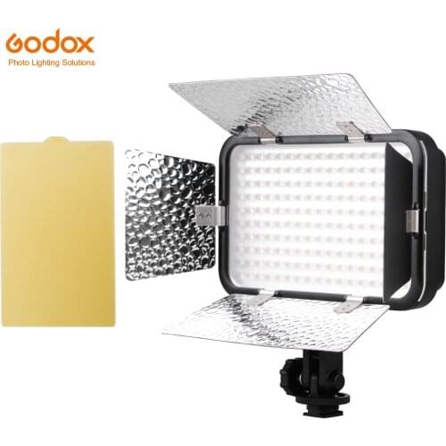 Godox LED170 II LED170II Hot Shoe Mount Continuous Portable Video LED Panel Lights for DSLR DV Camera